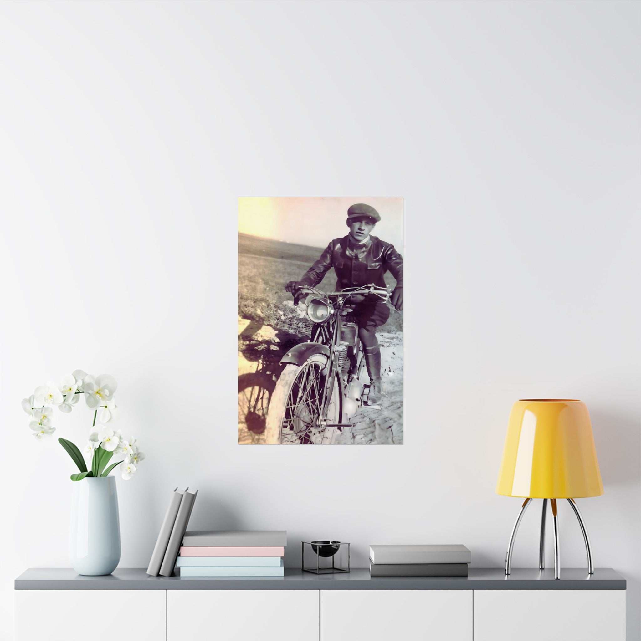 Vintage Motorycle Poster