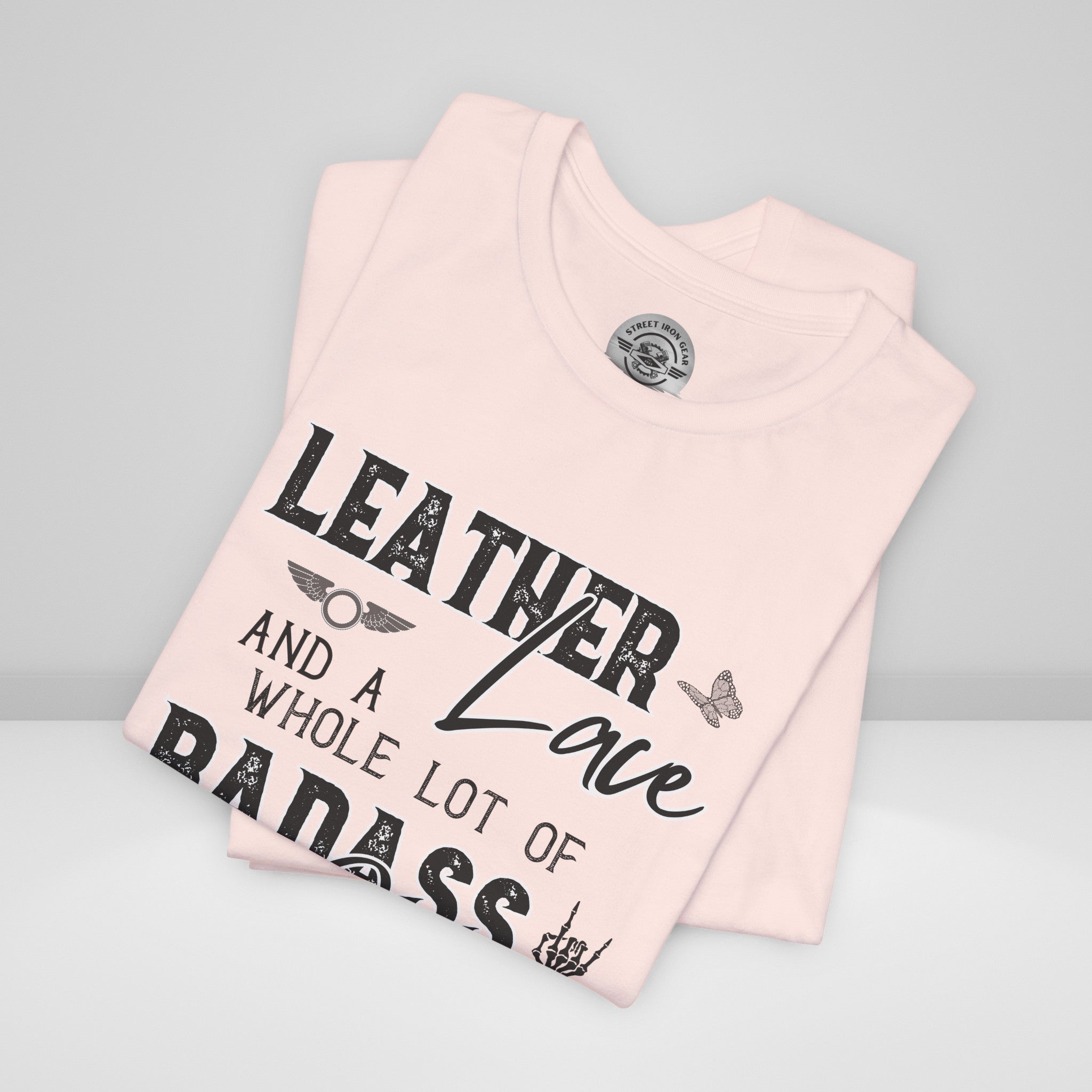 Ladies Biker Vibe Crew Neck TShirt