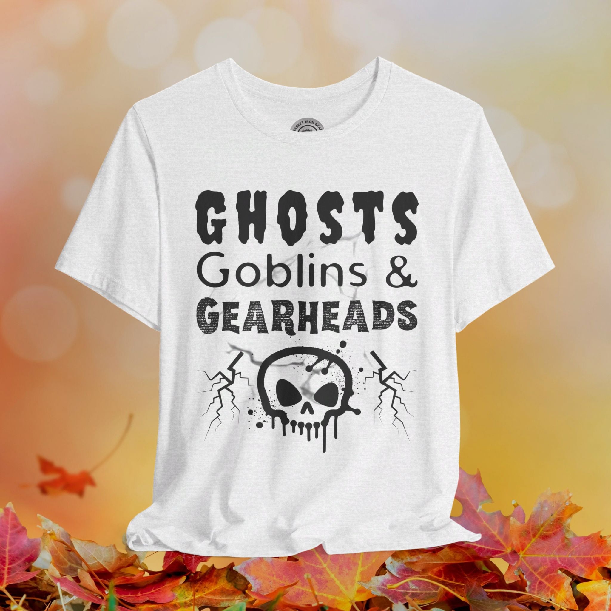 Halloween Gearhead Crew Neck TShirt