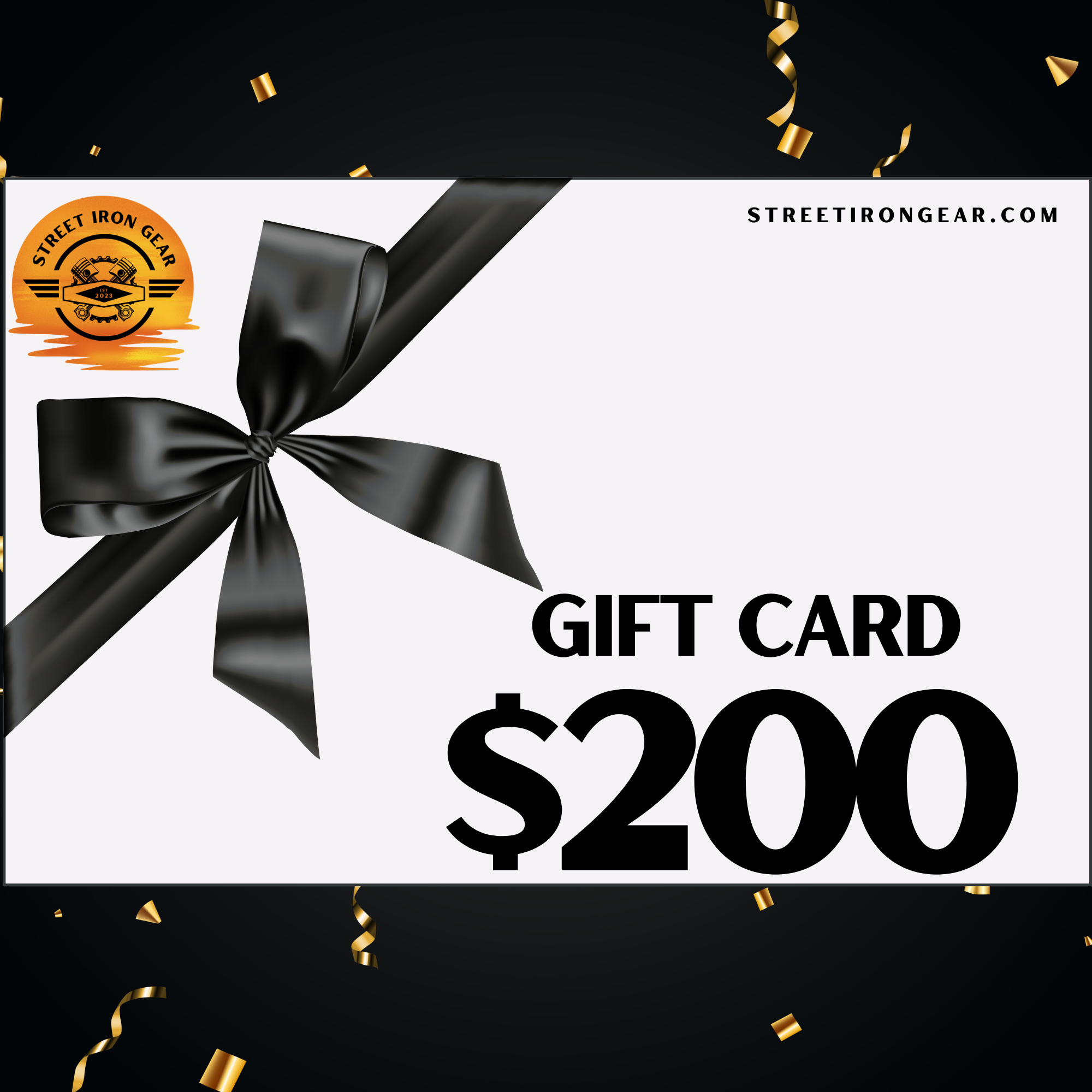 Street Iron Gear Gift Card ($10 - $250)