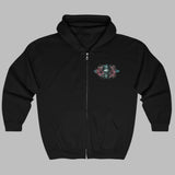 Vintage Pirate Skull Crossbones Hoodie