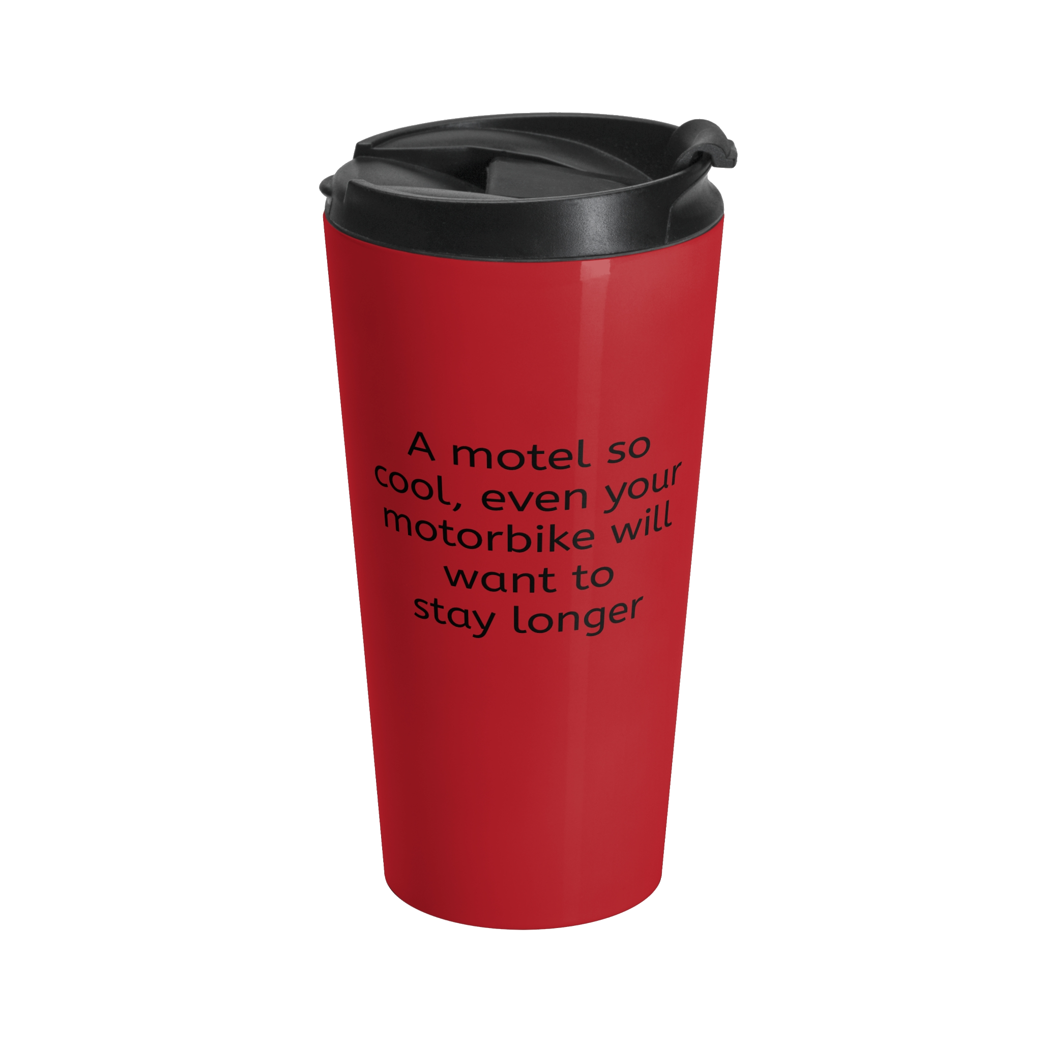 Motorcycle Inn Motel Insulated Travel Mug