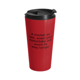 Motorcycle Inn Motel Insulated Travel Mug