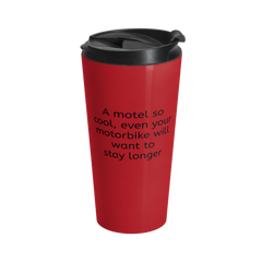 Motorcycle Inn Motel Insulated Travel Mug