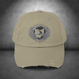 OH-555 Triple Nickel Printed Distressed Dad Cap