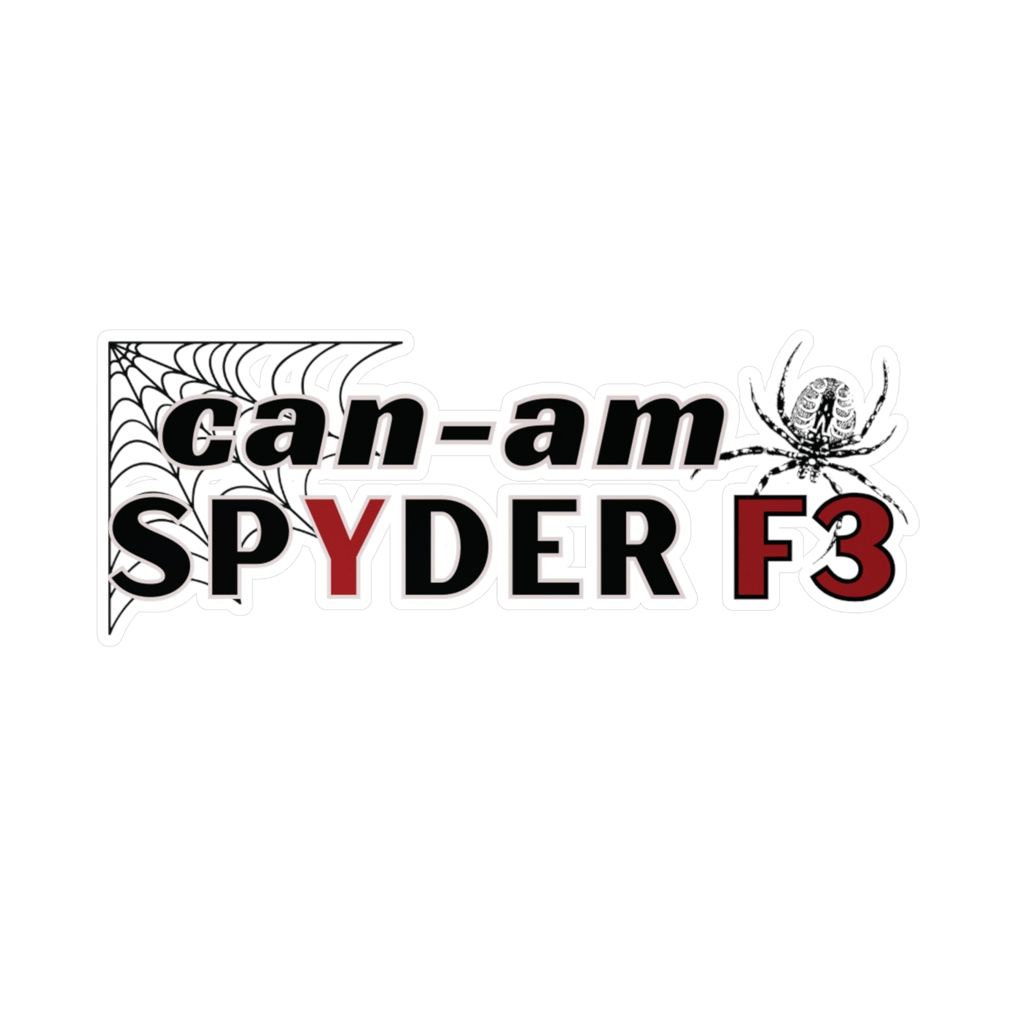 Can-Am Spyder F3 Kiss-Cut Vinyl Decals