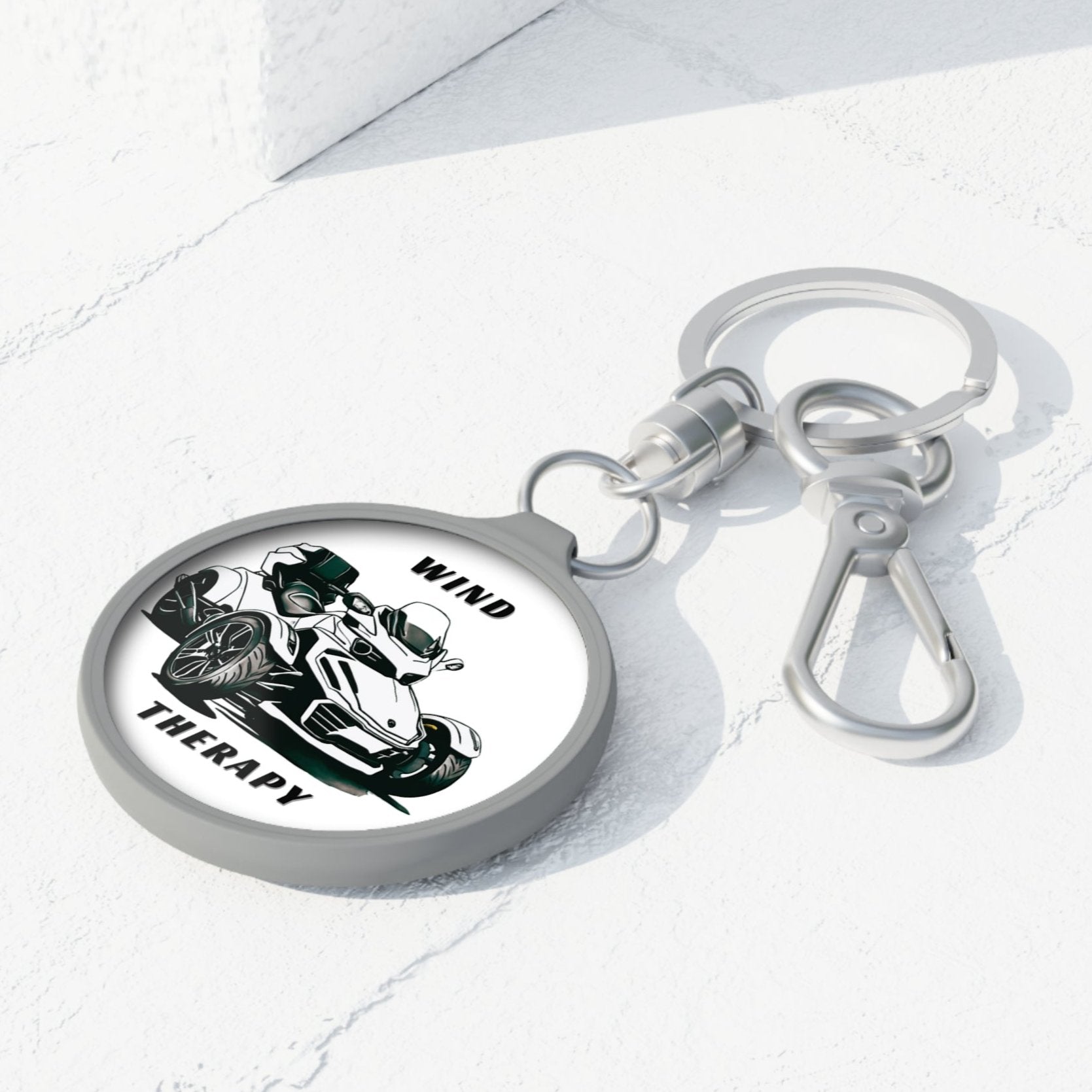 Wind Therapy Can-Am Spyder Motorcycle Acrylic Keychain