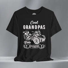 Cool Grandpas Ride Spyders Crew Neck TShirt