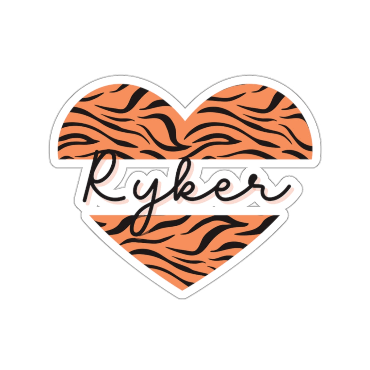 Can-Am Ryker Love Heart Kiss-Cut Vinyl Decal