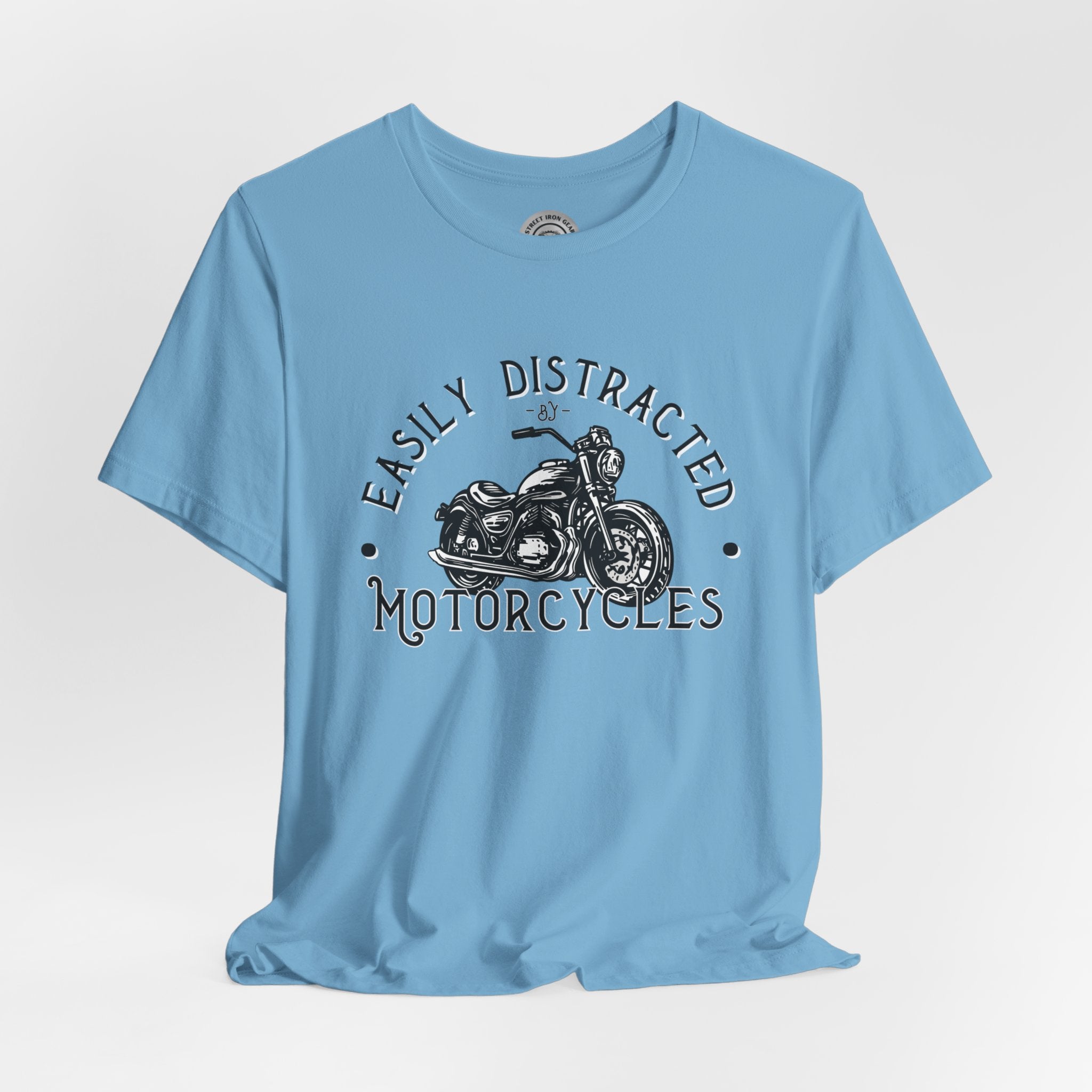 Funny Motorcycle Crew Neck TShirt