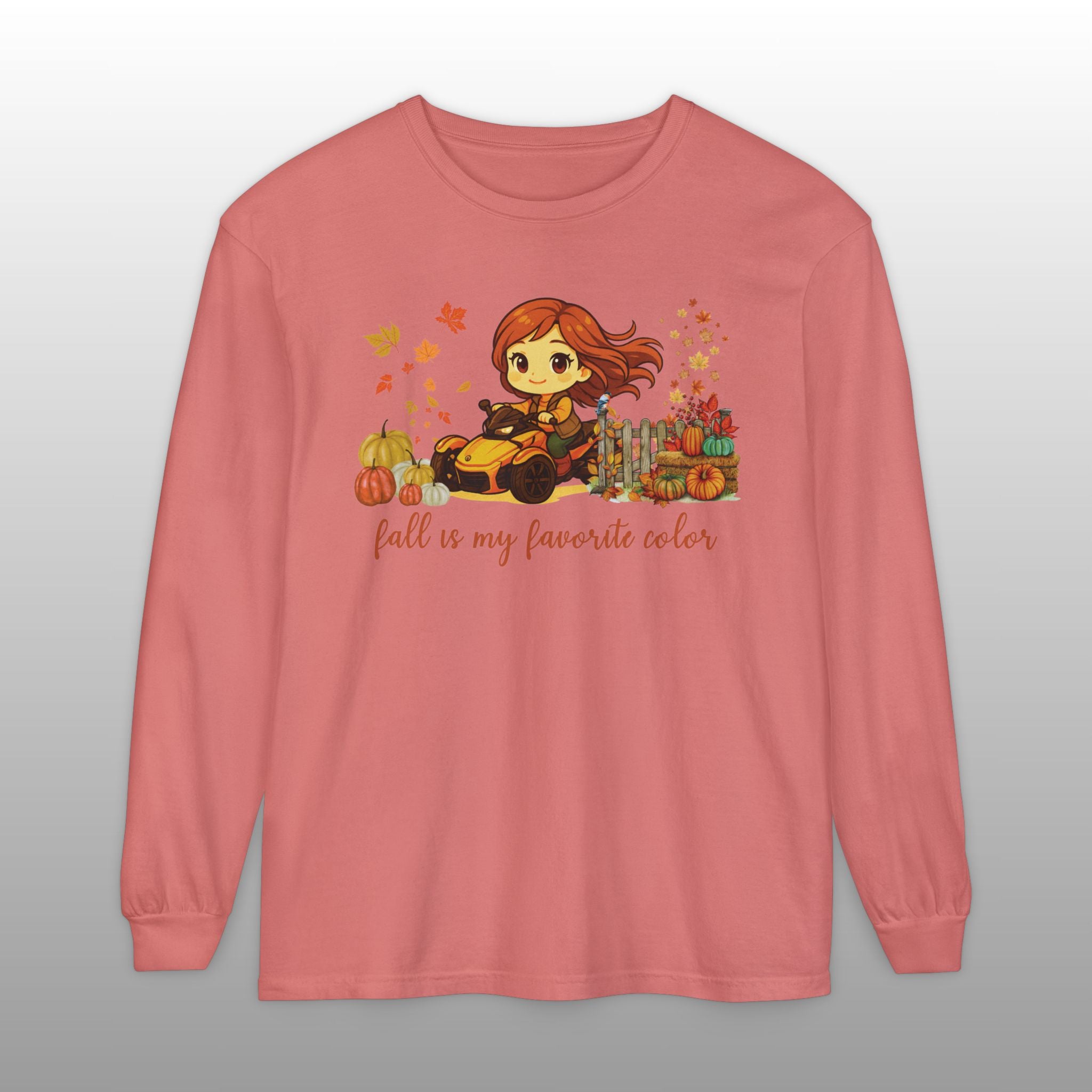 Fall Can-Am Spyder Long Sleeve Crew Neck TShirt