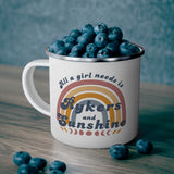 Can-Am Ryker Enamel Camping Mug 12oz