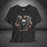 Daytona Bike Week 2025 Gothic Winged Skull Crew Neck TShirt