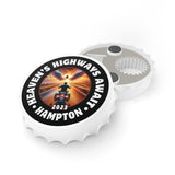 Angel Design Biker Memorial Bottle Opener