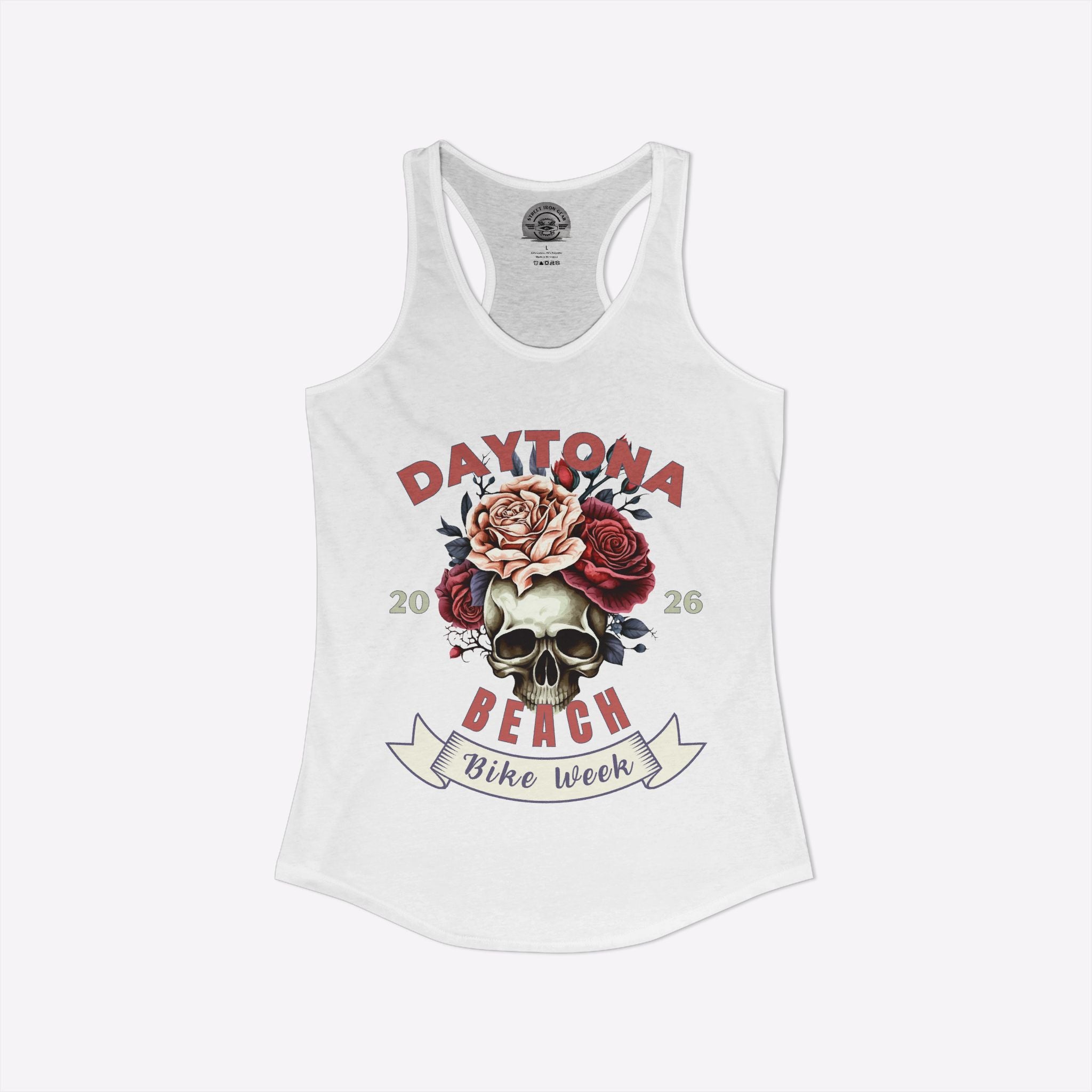 Daytona Bike Week 2026 Women's Racerback Tank Top