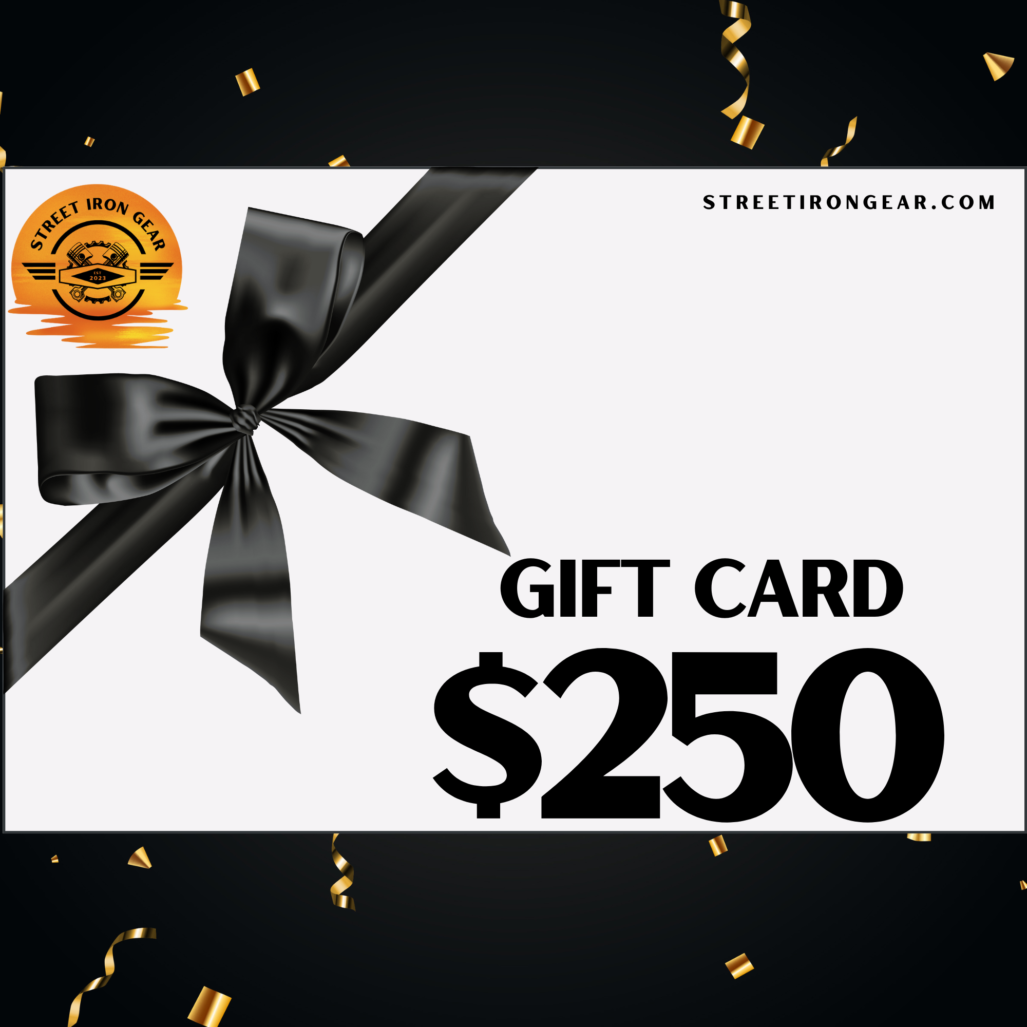 Street Iron Gear Gift Card ($10 - $250)