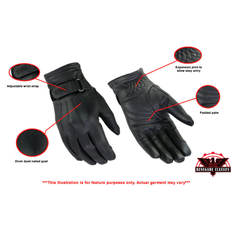 Women's Classic Naked Goat Leather Gloves