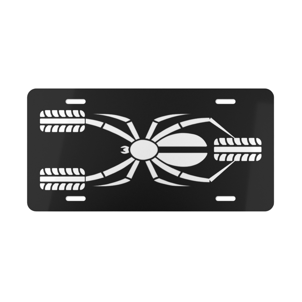 Can-Am Spyder Graphic Custom Color Car Vanity Plate