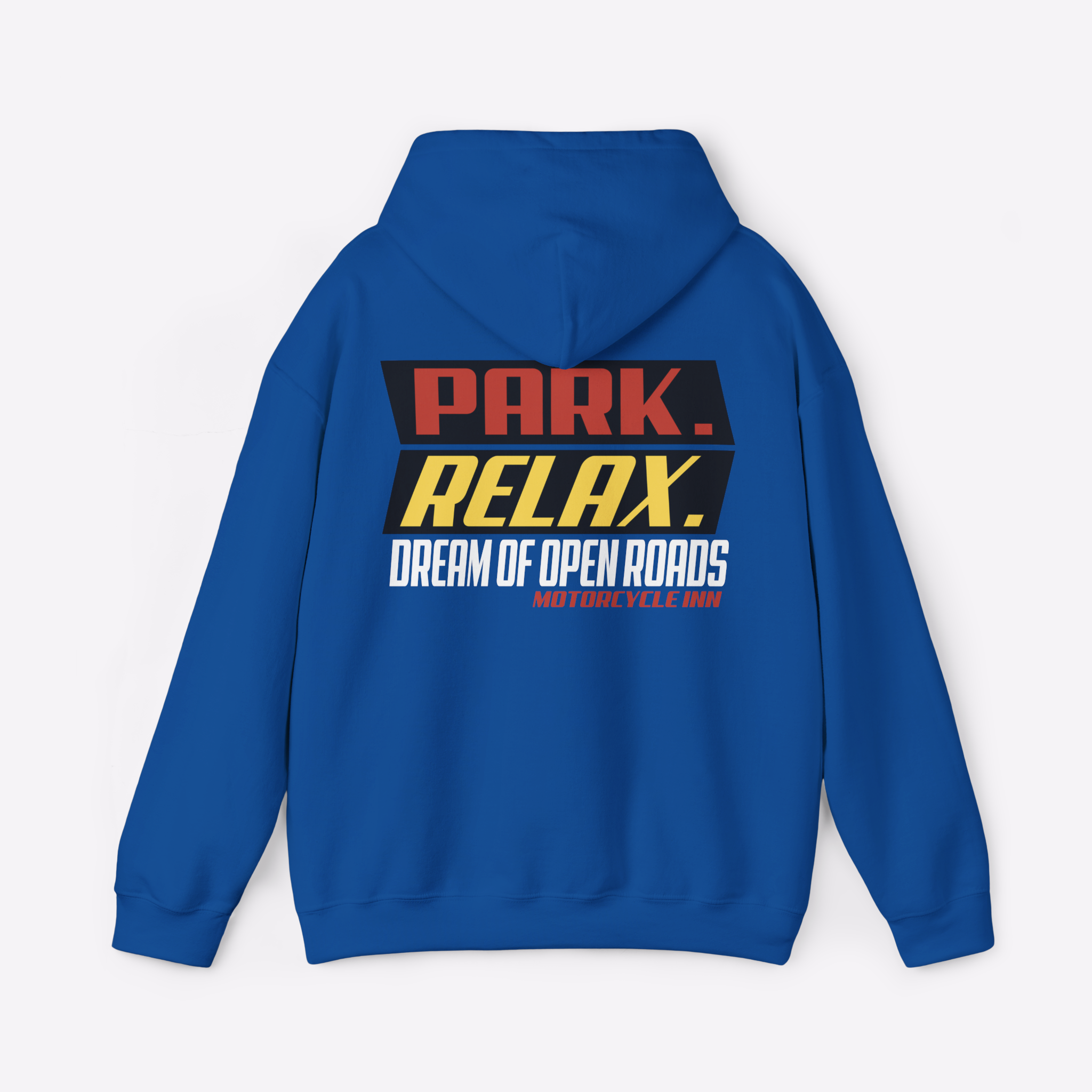 Motorcycle Inn Park Relax Dream Biker Pullover Hoodie