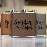 Can-Am Spyder Laser Engraved Flask 6oz