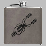 Can-Am Spyder Laser Engraved Flask 6oz