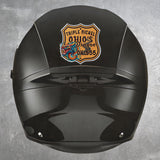 OH-555 Triple Nickel Motorcycle | Helmet Decal