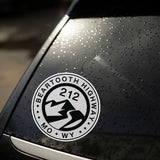 Beartooth Pass RT-212 Motorcycle Decal