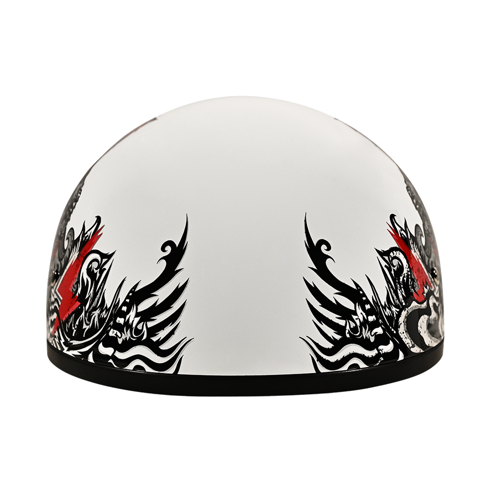 Motorcycle Graphic Half Face Helmet | Rockin' Reaper