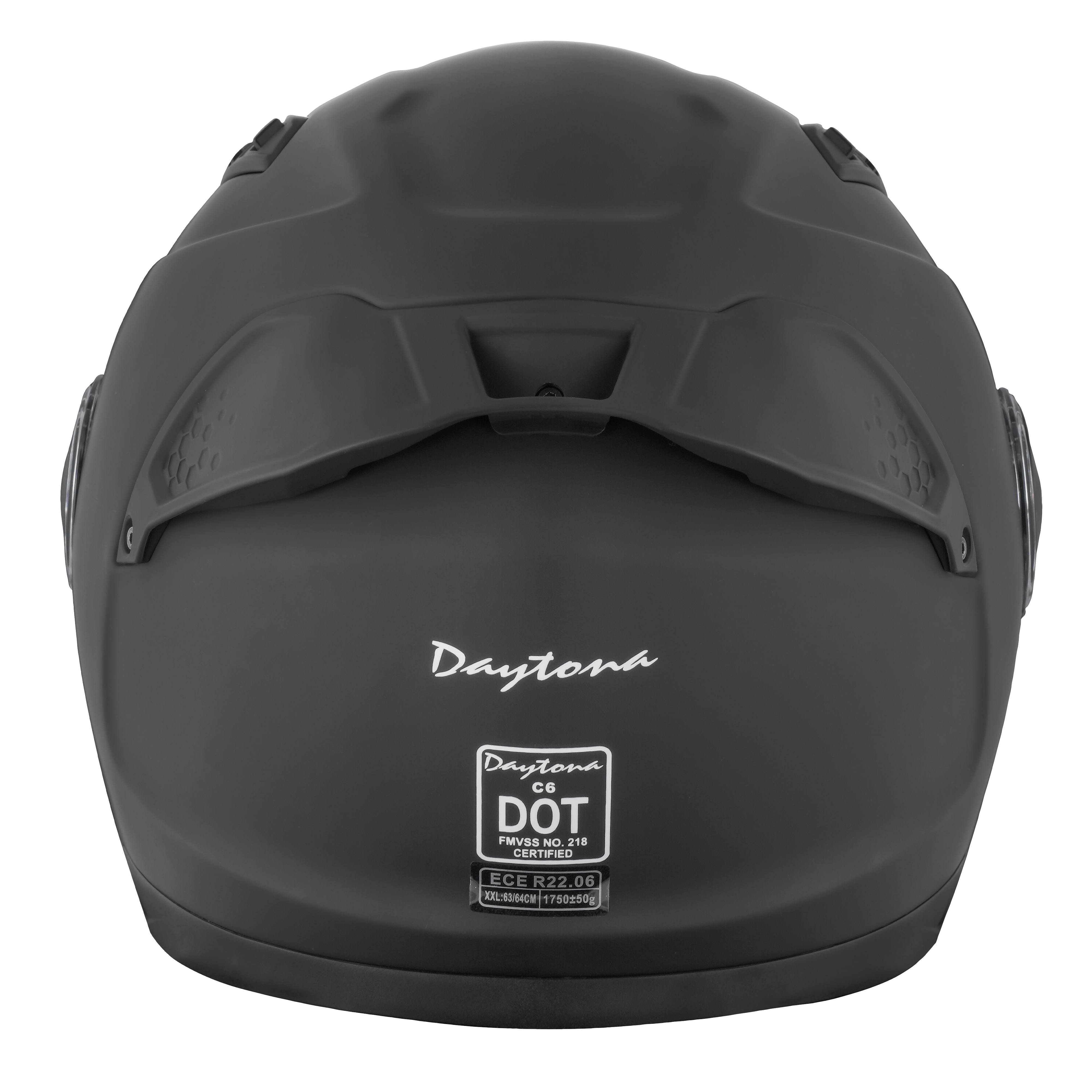 Daytona C6 Modular Helmet | Dull Black