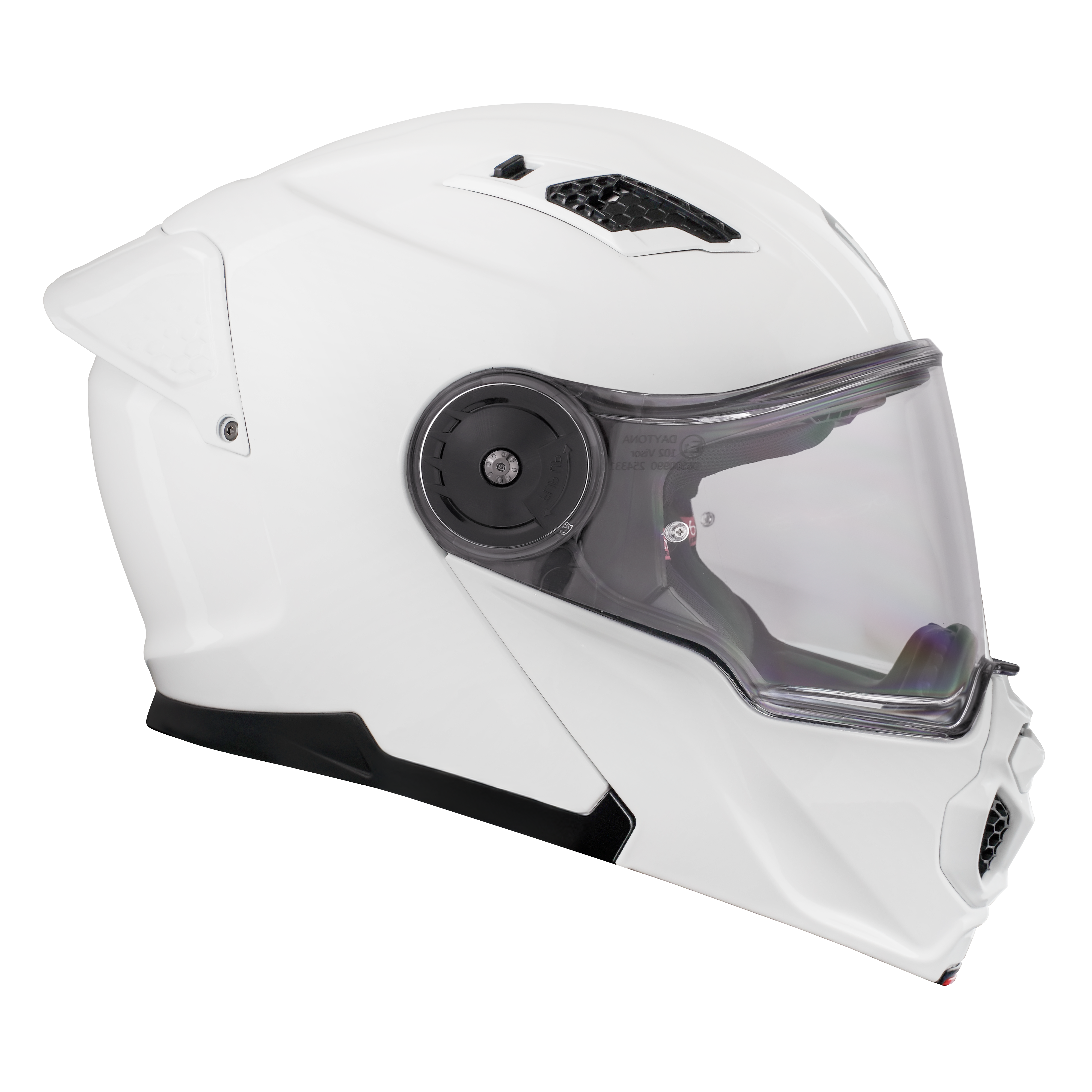 Daytona C6 Modular Helmet | Hi-Gloss White