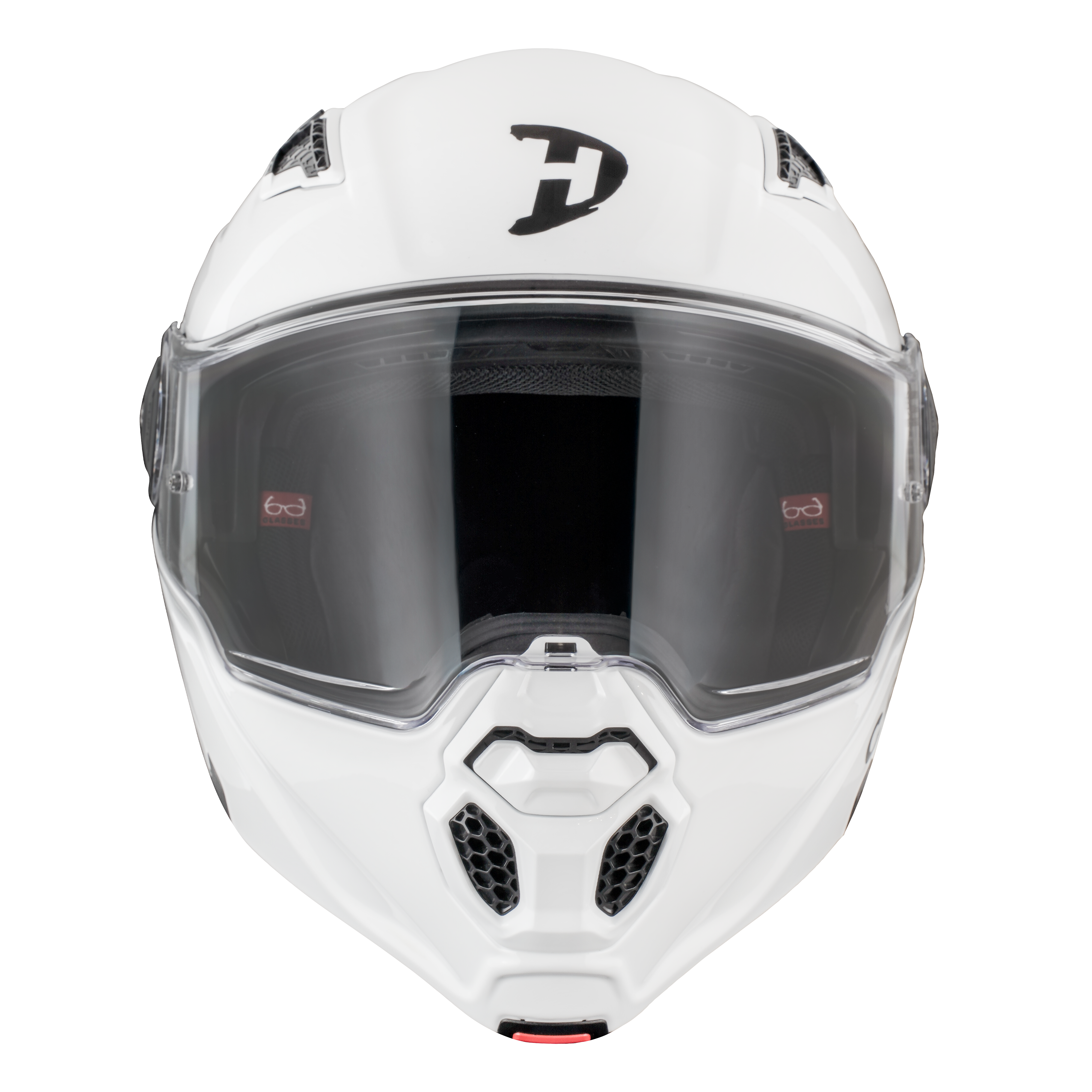 Daytona C6 Modular Helmet | Hi-Gloss White