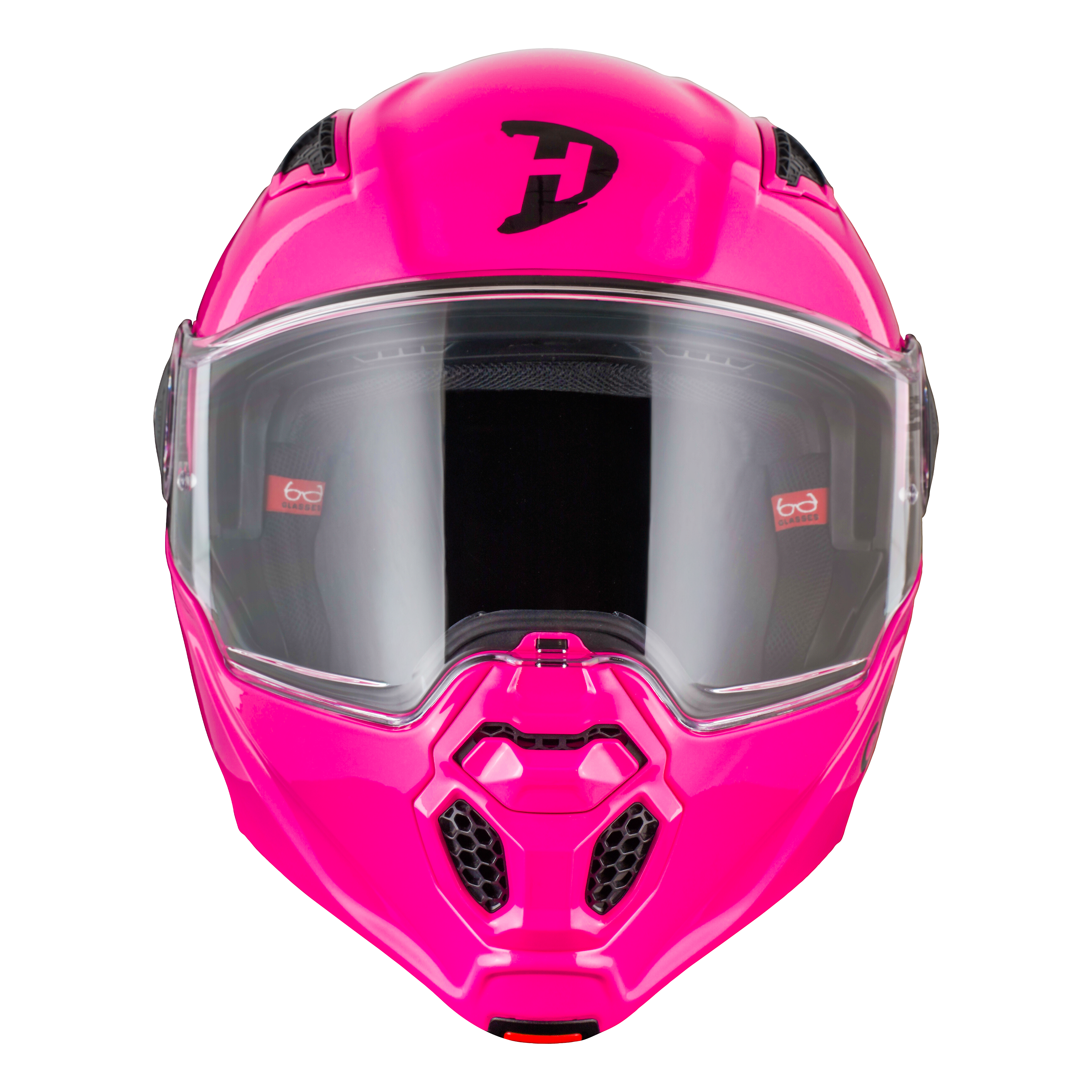 Daytona C6 Modular Motorcycle Helmet | Hi-Gloss Pink