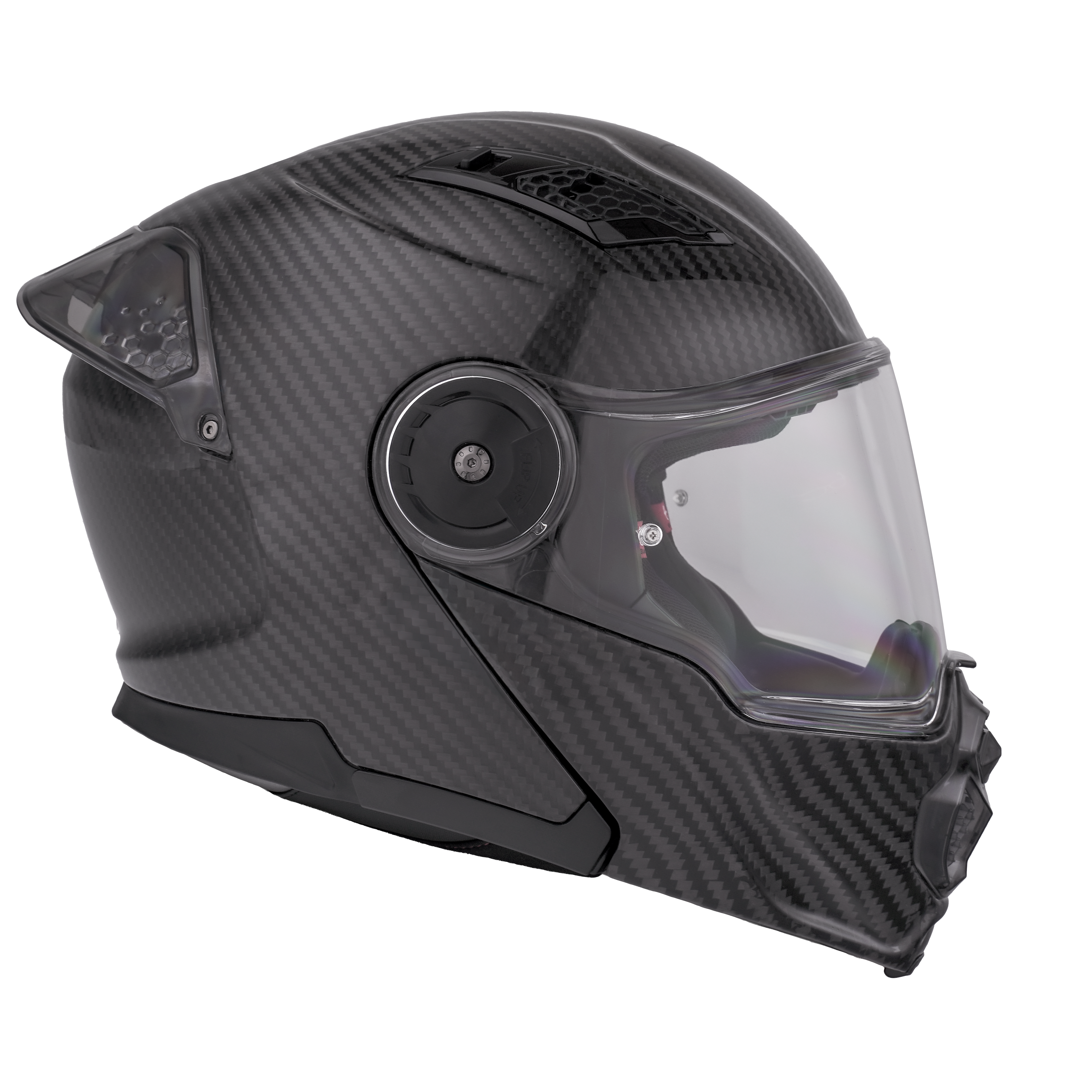 Daytona C6 Pro Modular Helmet | Grey Carbon Fiber
