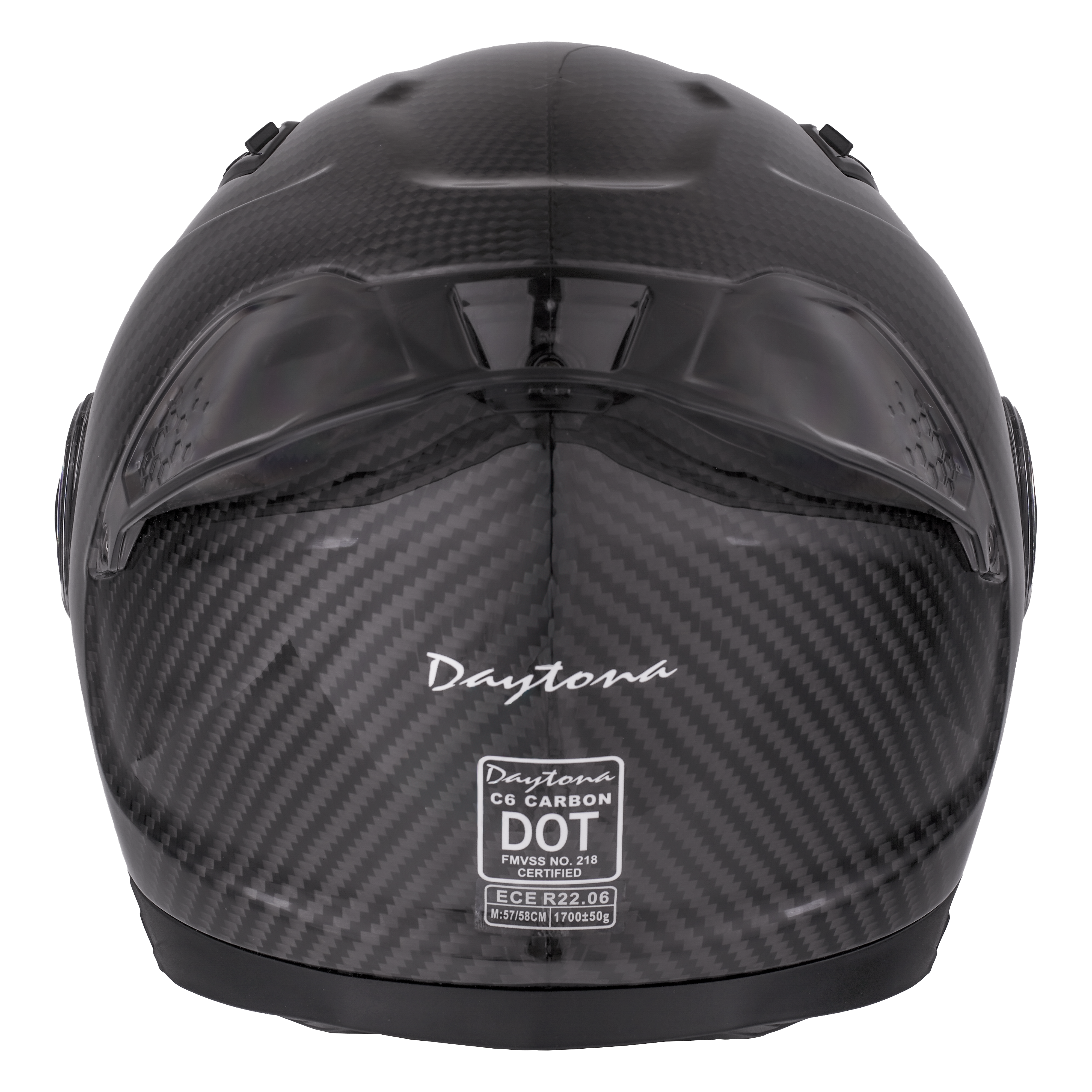 Daytona C6 Modular Motorcycle Helmet | Grey Carbon Fiber