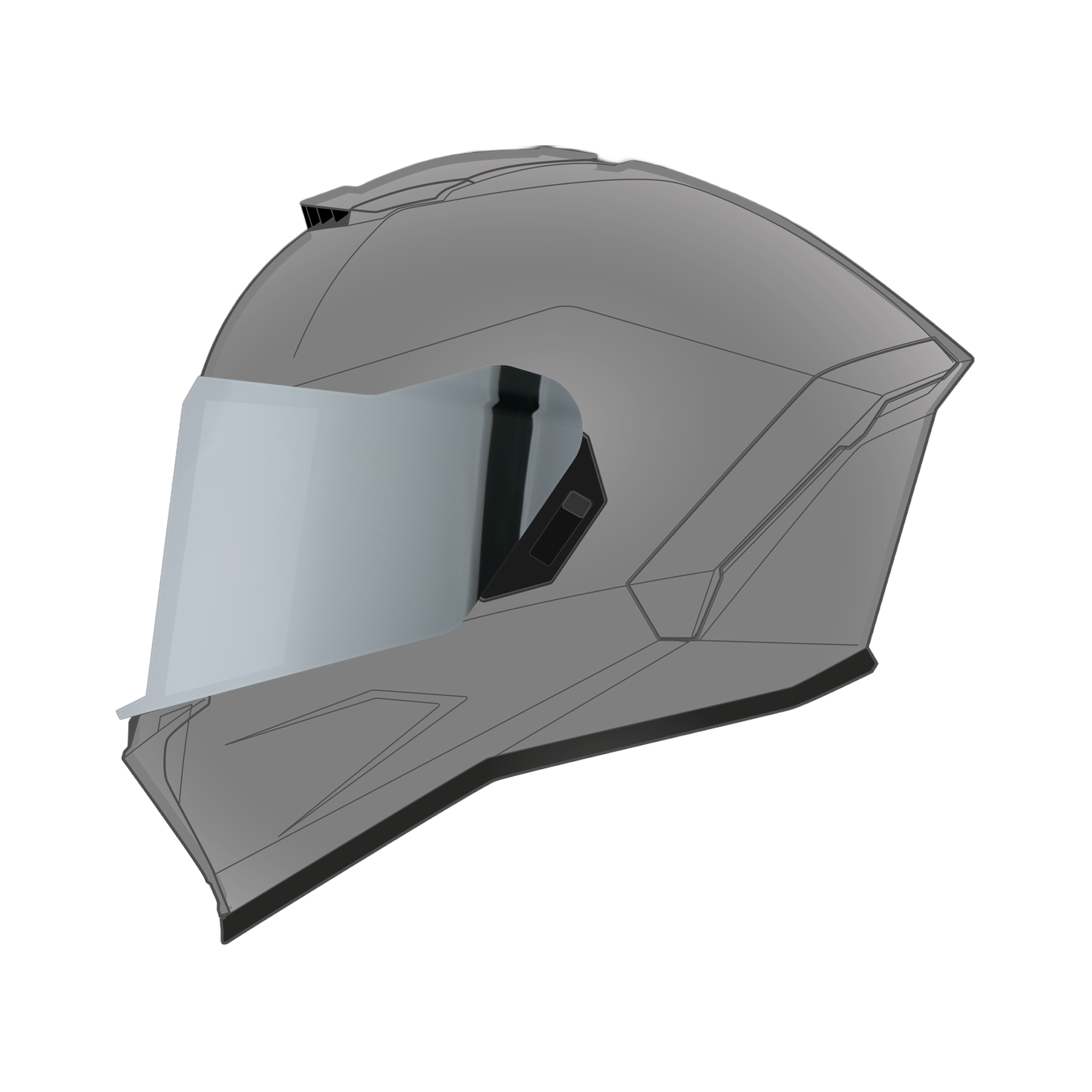 Daytona Viper Helmet Outer Shield | Mirror
