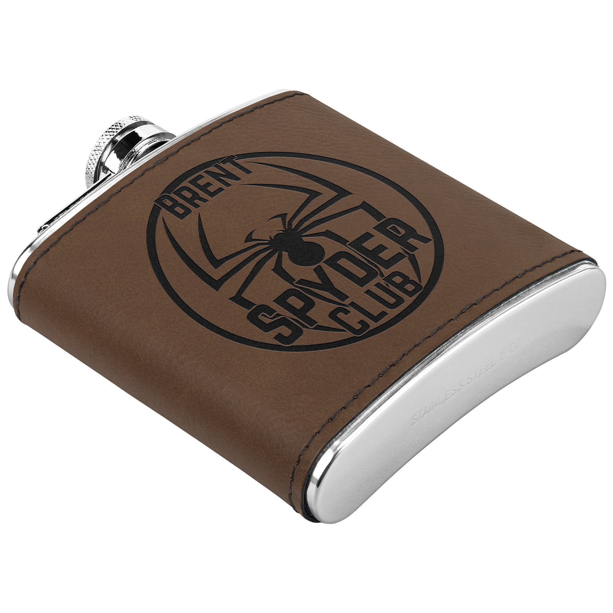 Can-Am Spyder Laser Engraved Flask 6oz (Customizable)