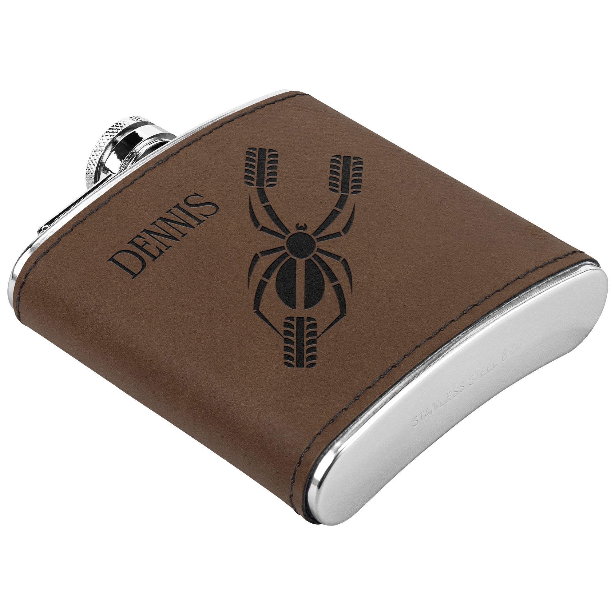 Can-Am Spyder Laser Engraved Flask 6oz (Customizable)