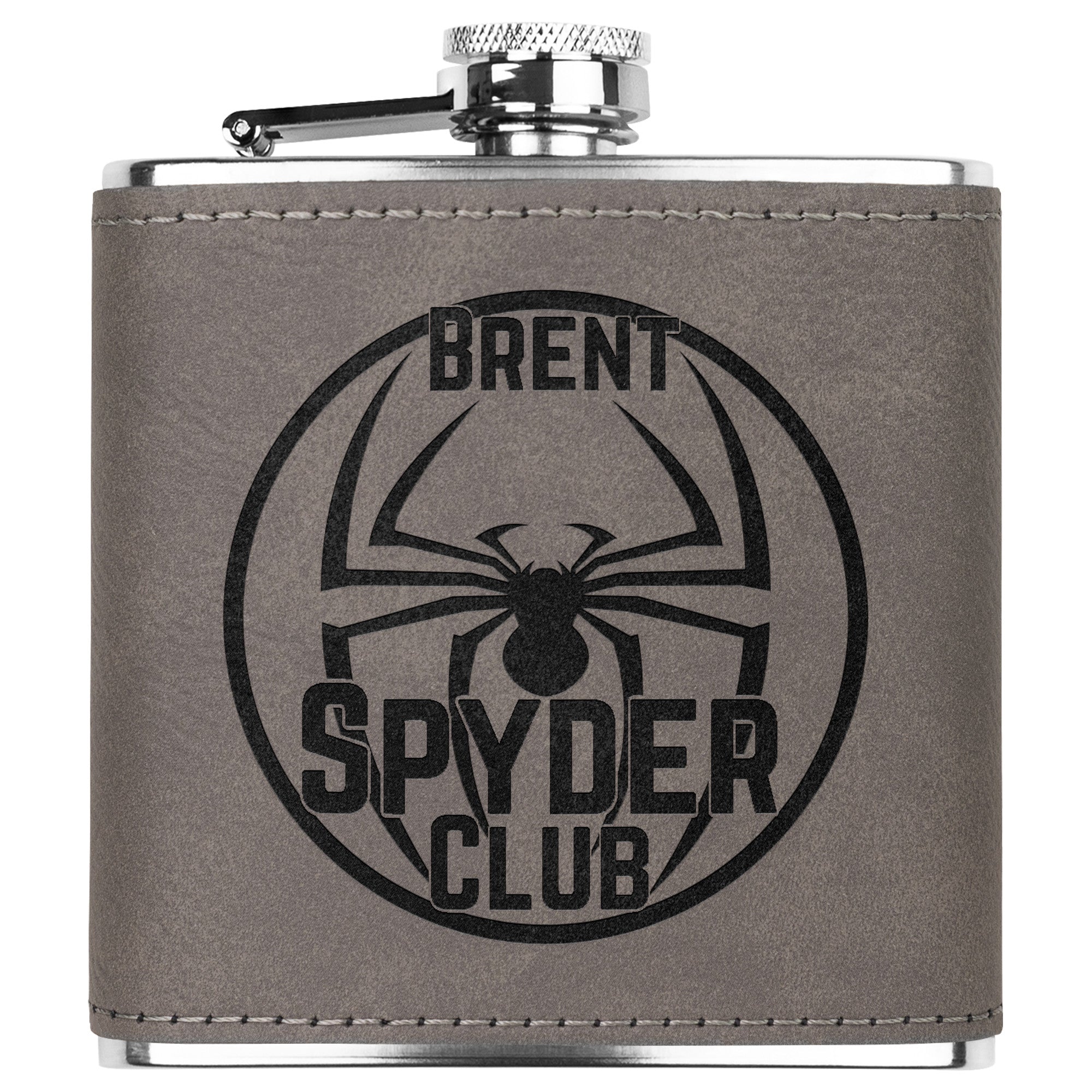 Can-Am Spyder Laser Engraved Flask 6oz (Customizable)