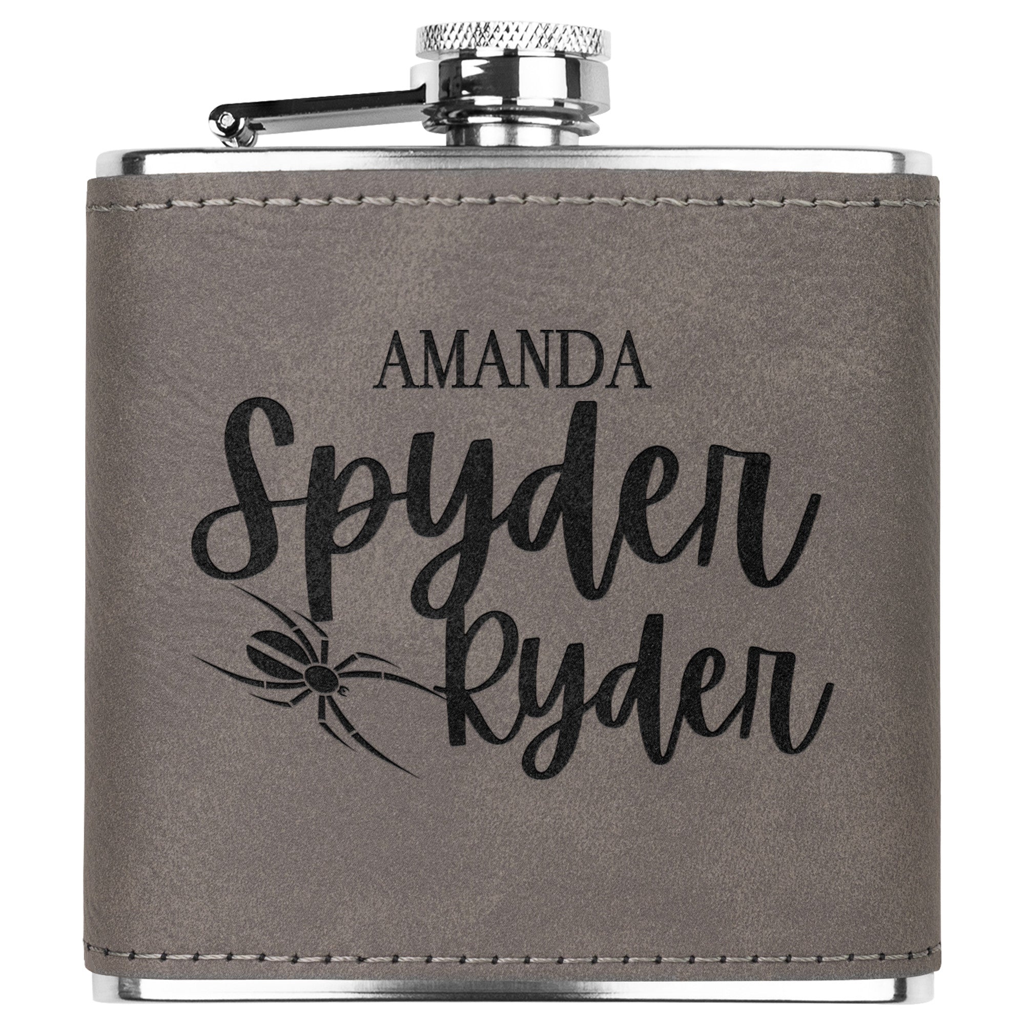 Can-Am Spyder Laser Engraved Flask 6oz (Customizable)