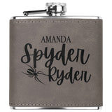 Can-Am Spyder Laser Engraved Flask 6oz (Customizable)