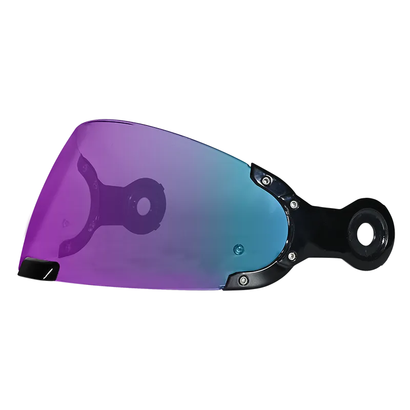 Daytona Retro Helmet Outer Shield | Rainbow