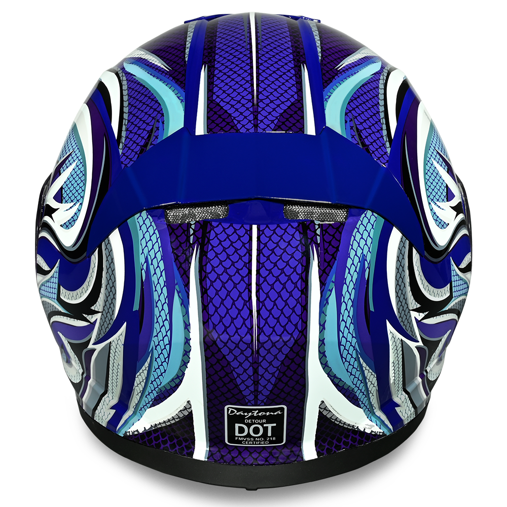 Daytona Detour Full Face Motorcycle Helmet | Vortex