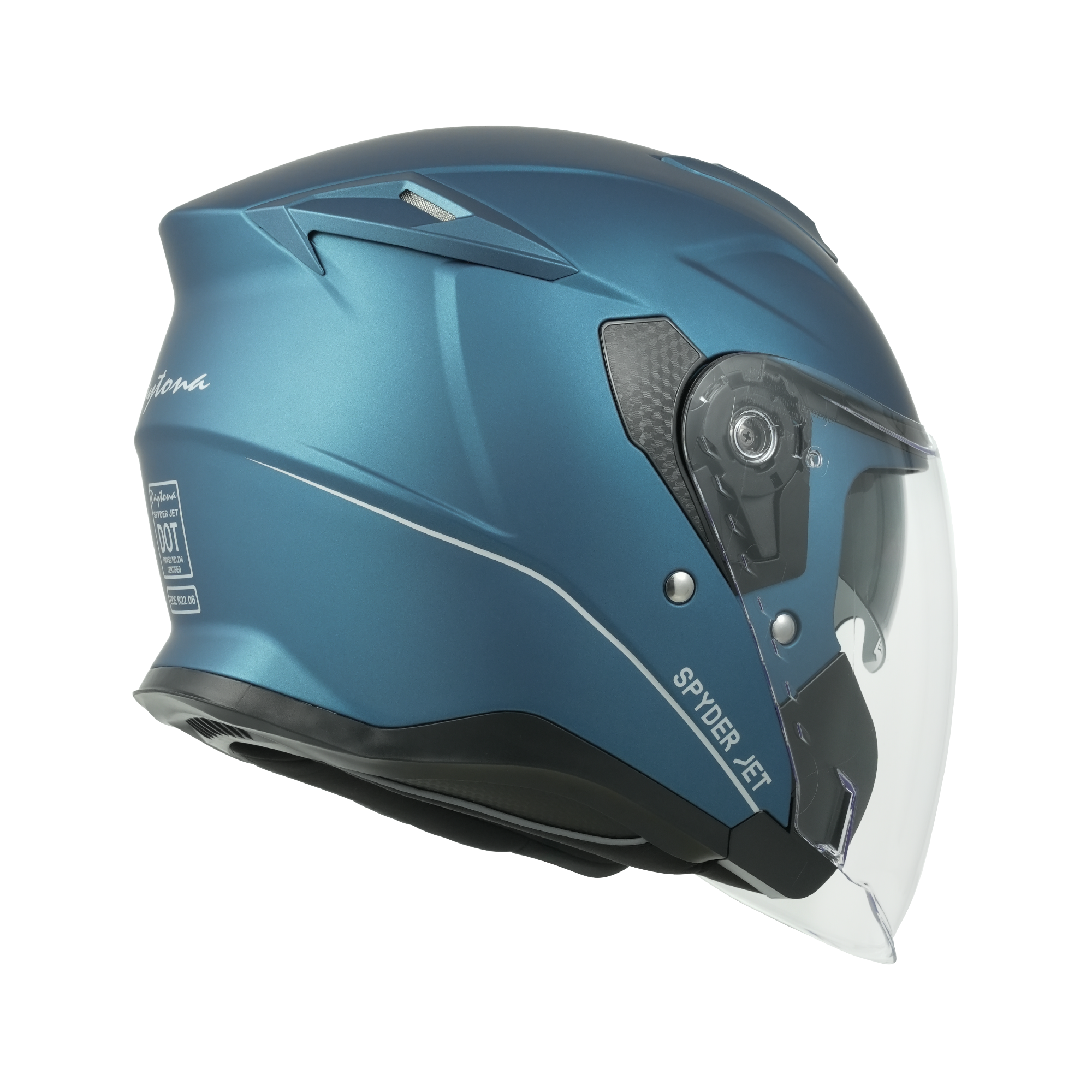 Daytona Spyder Jet Helmet | Dull Blue