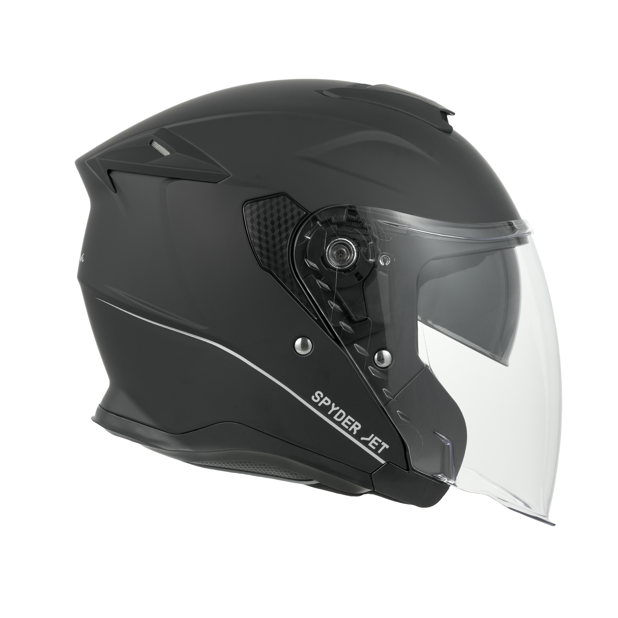 Daytona Spyder Jet Helmet | Dull Black