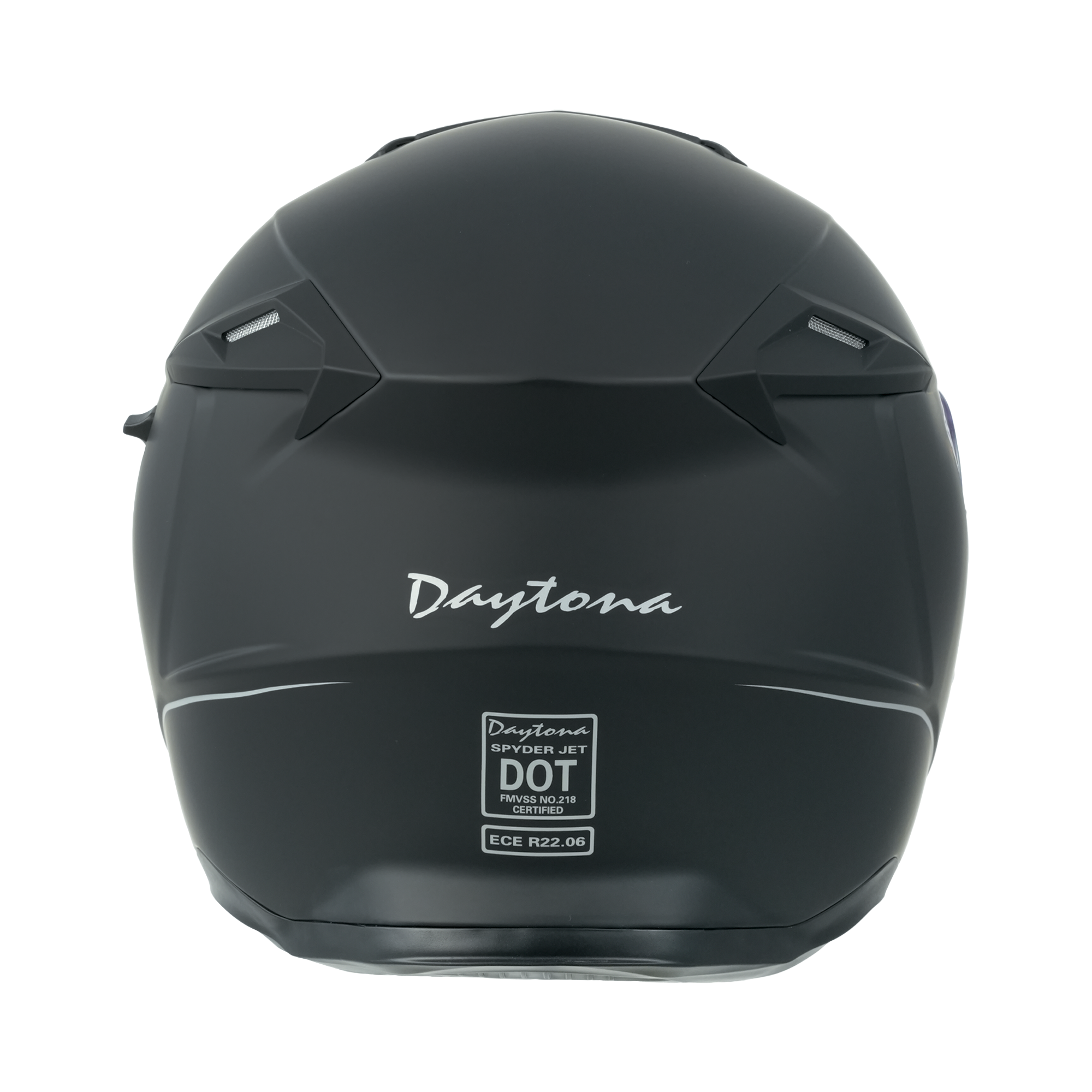 Daytona Spyder Jet Helmet | Dull Black