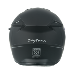 Daytona Spyder Jet Helmet | Dull Black