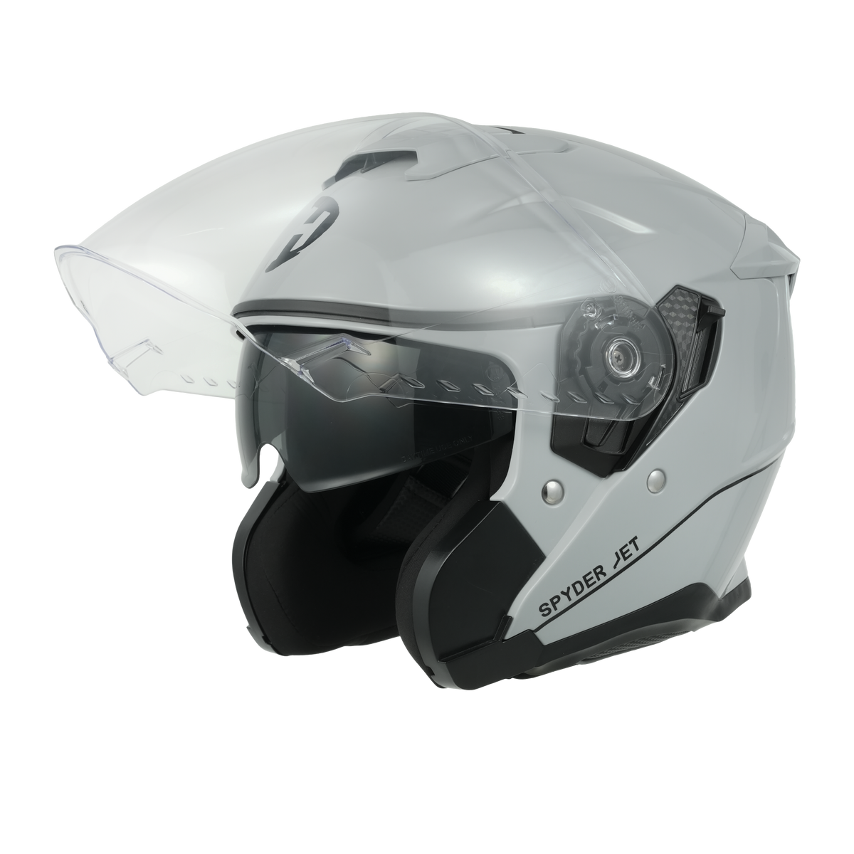 Daytona Spyder Jet Helmet | Cool Grey