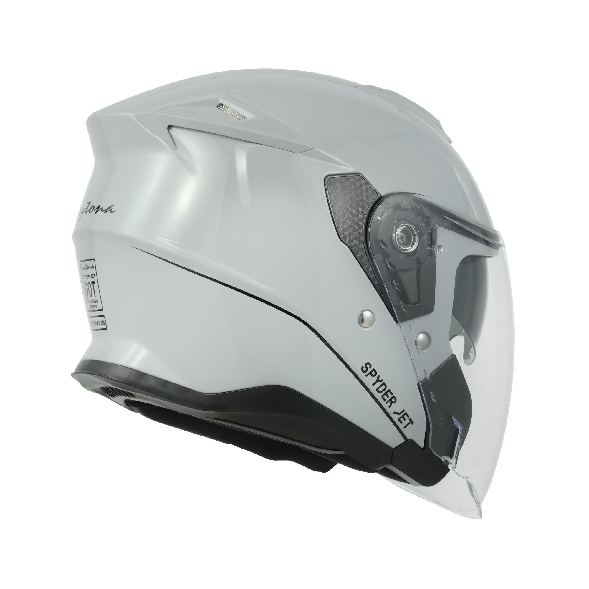 Daytona Spyder Jet Helmet | Cool Grey