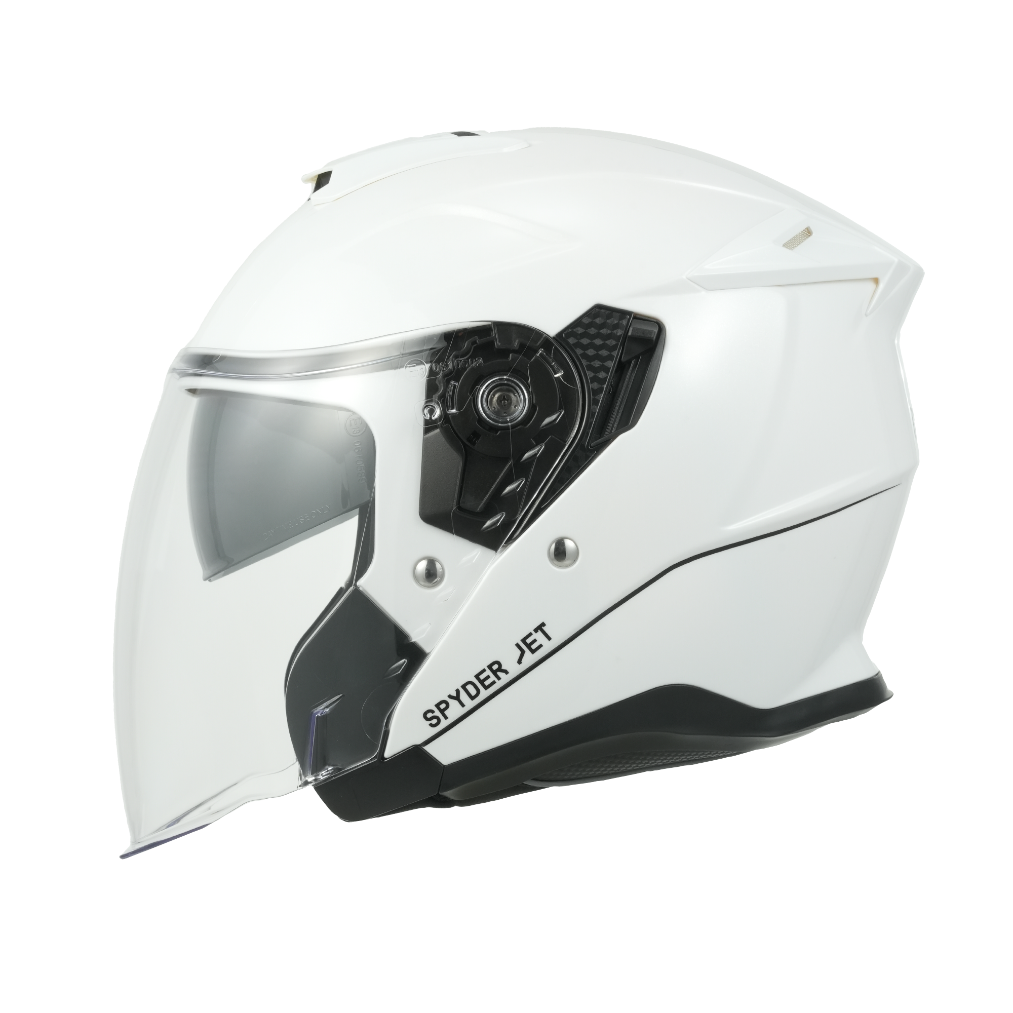 Daytona Spyder Jet Helmet | Hi-Gloss White