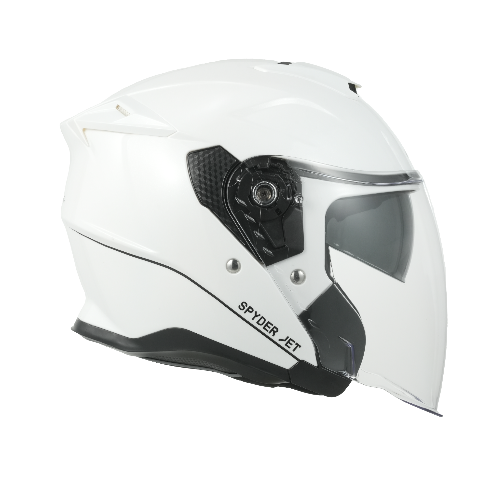 Daytona Spyder Jet Helmet | Hi-Gloss White